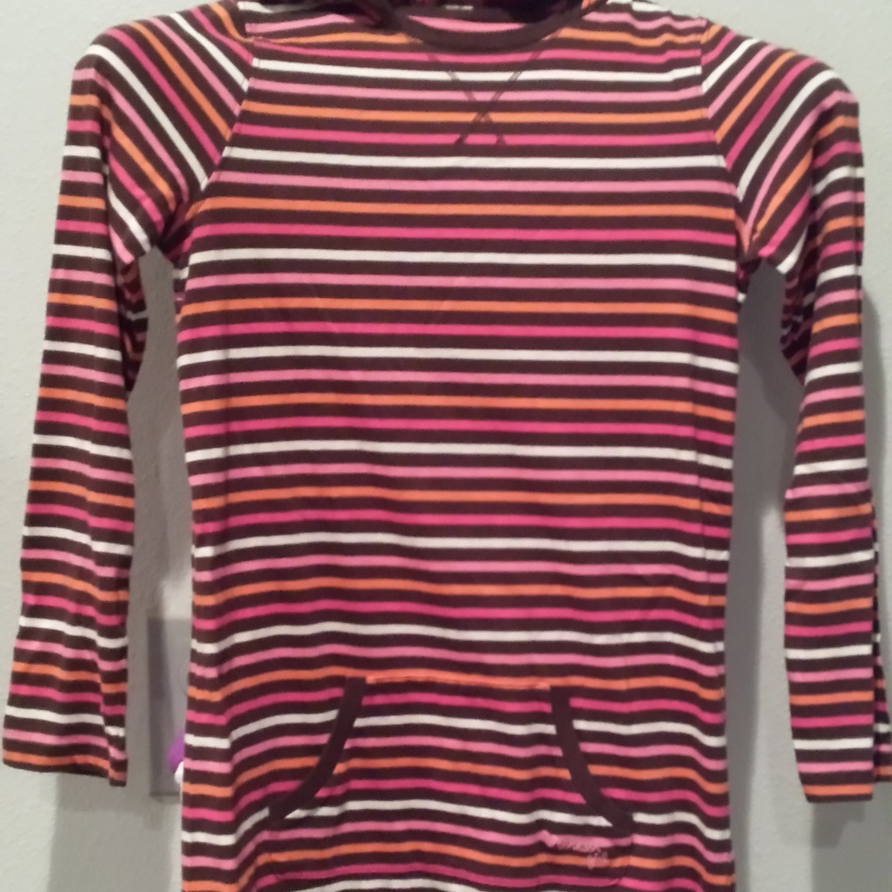 Girls long sleeve hooded top Size 12 Osh Kosh